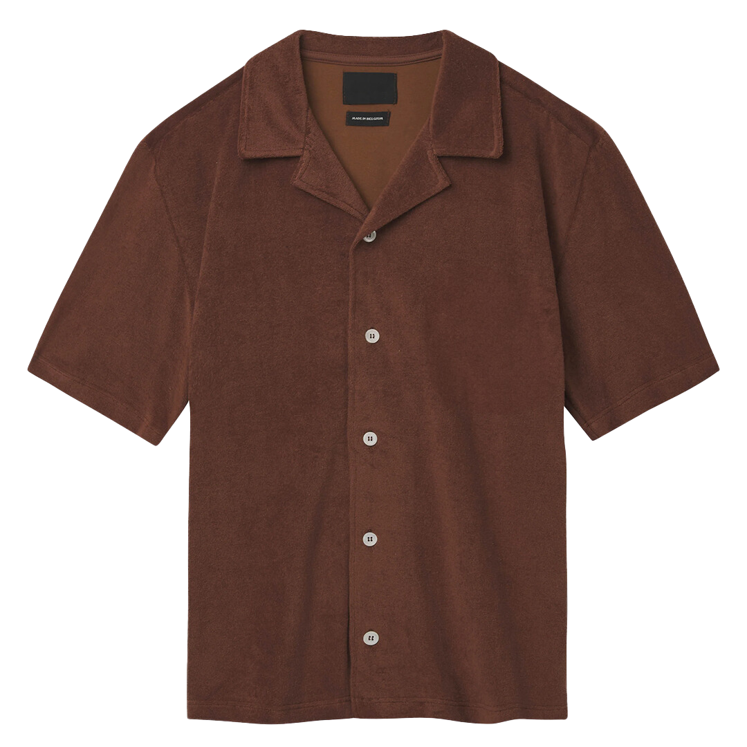 Variant image for Coastal Comfort Men's Shirt - Relaxed Terry Design-1