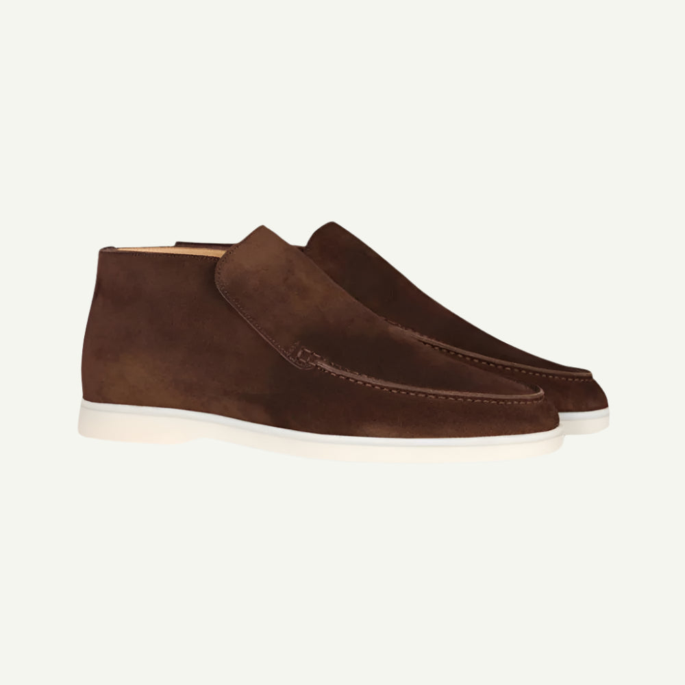 Variant image for Luxe Men's Suede Loafers - Classic Penny Design-34