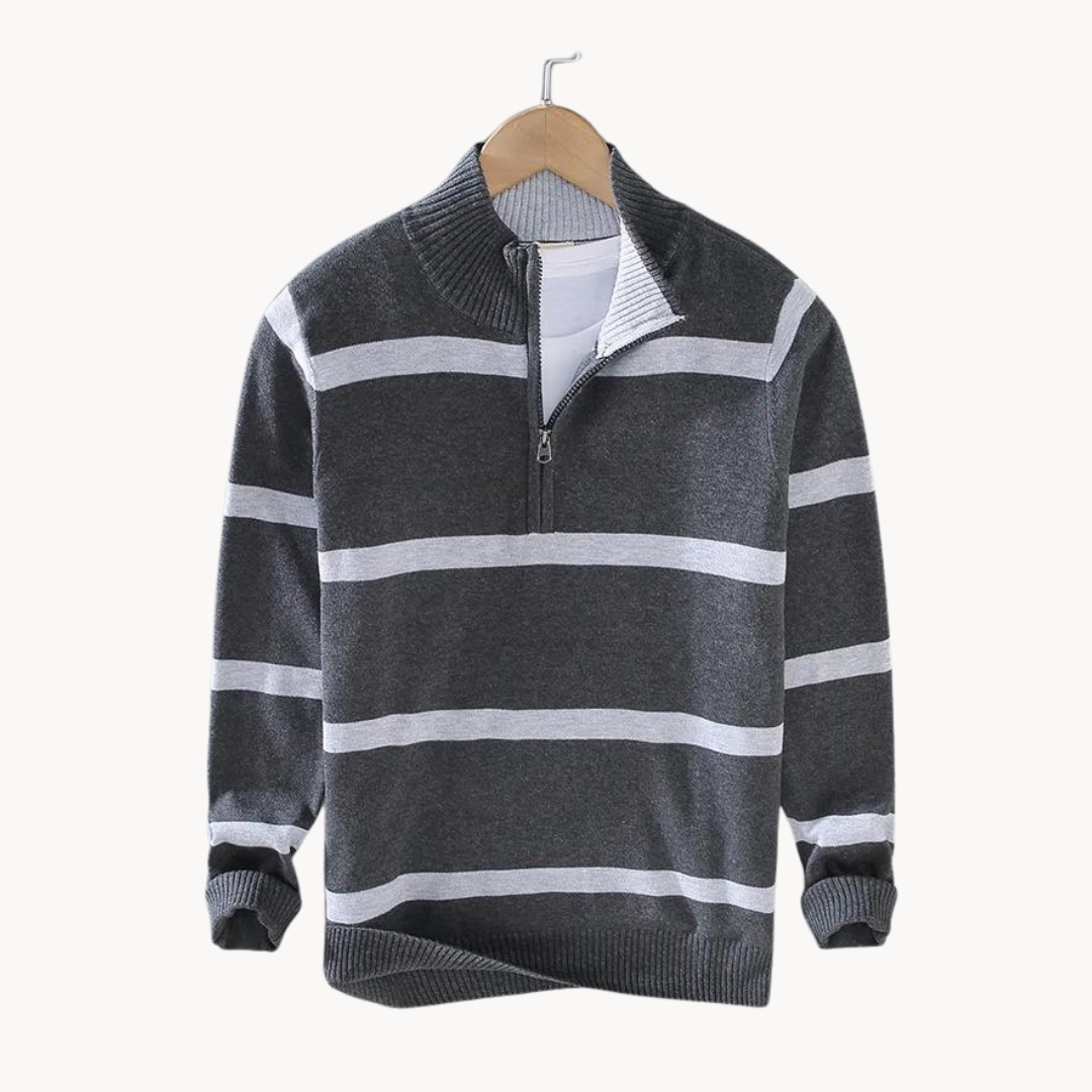 Elite Men's Quarter Zip Sweater-3