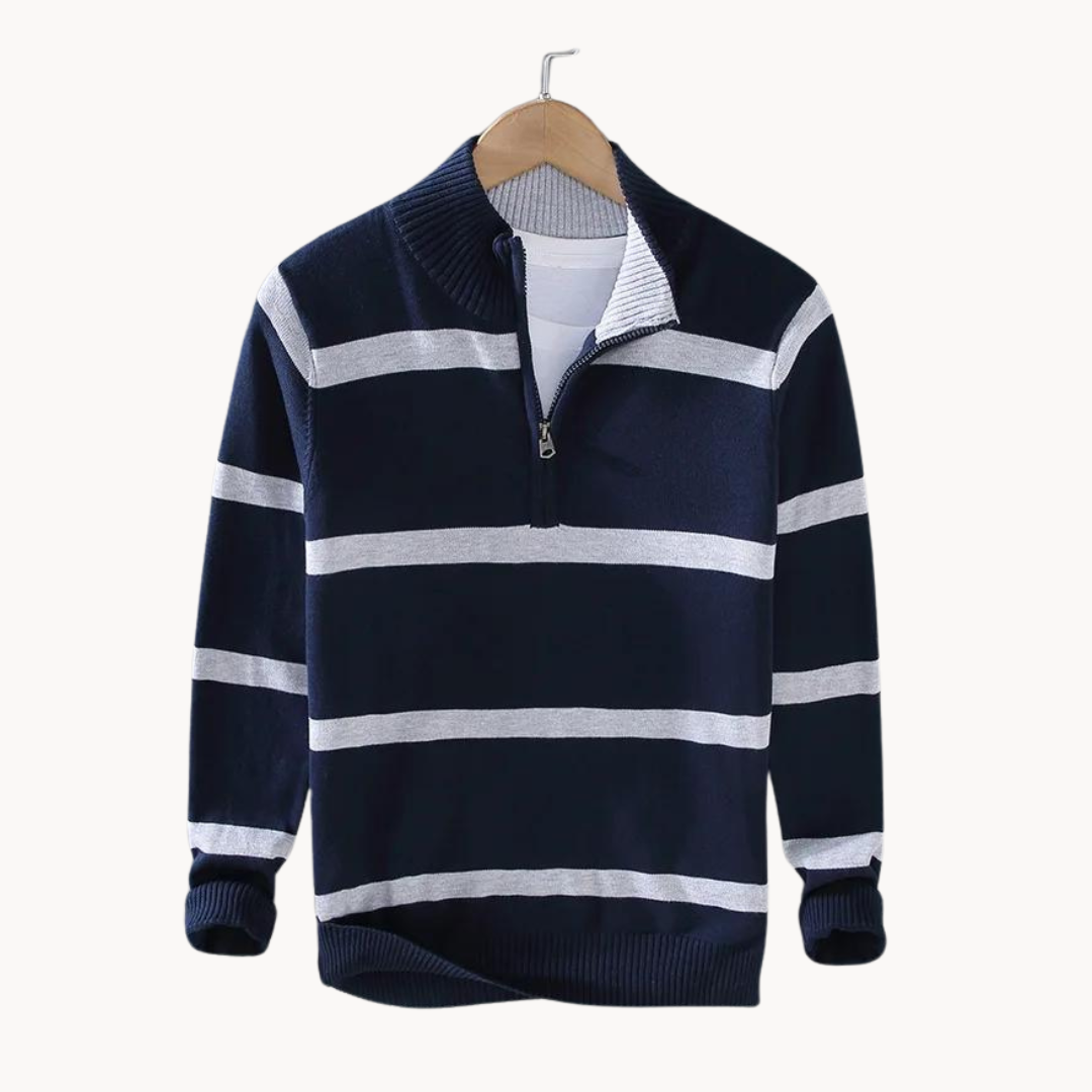 Elite Men's Quarter Zip Sweater-1