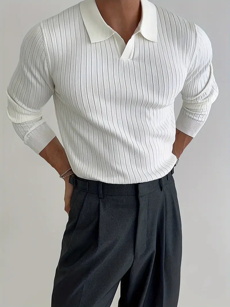 Variant image for Stylish Men's Golf Polo Shirt - Classic Cotton Blend-6