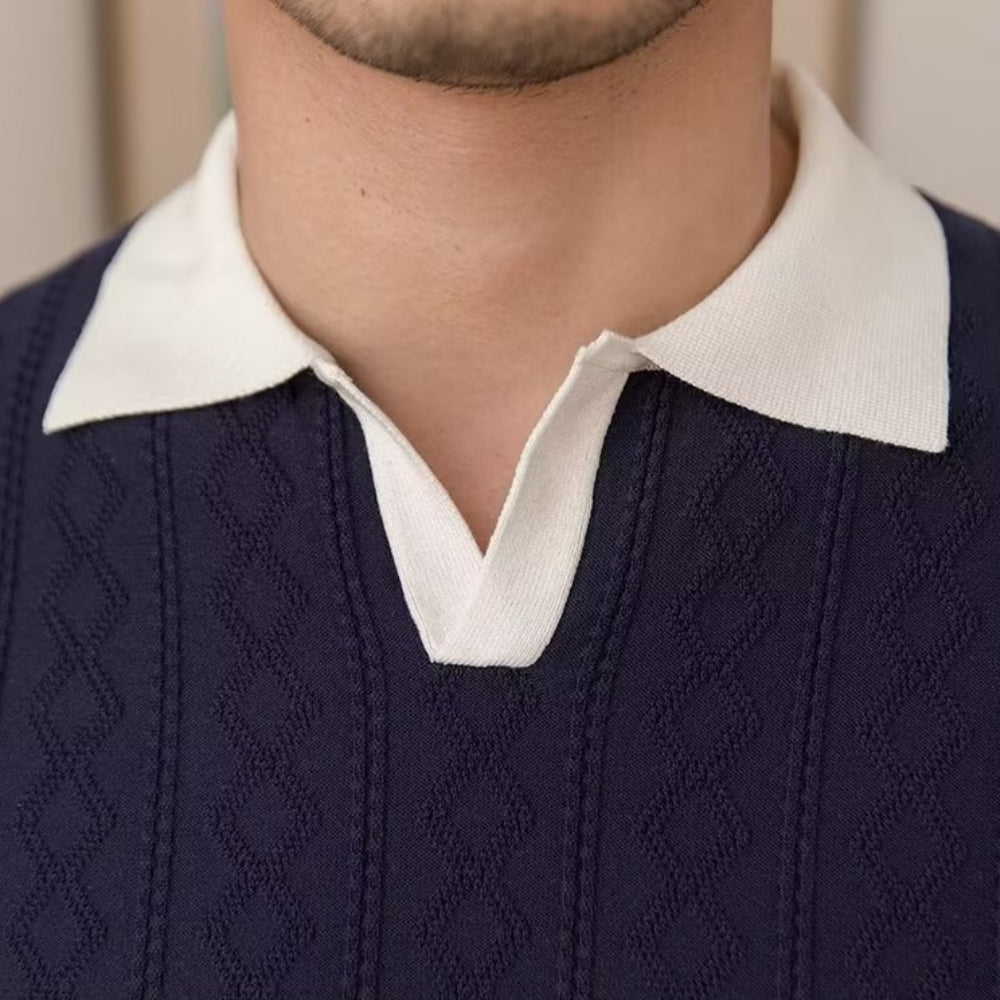 Hamilton Men's Elegance Shirt - Short Sleeve Knit-3