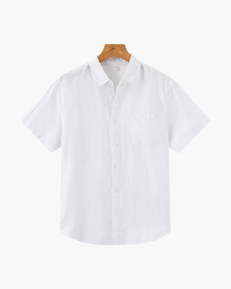 Carlo Men's Linen Summer Shirt-5