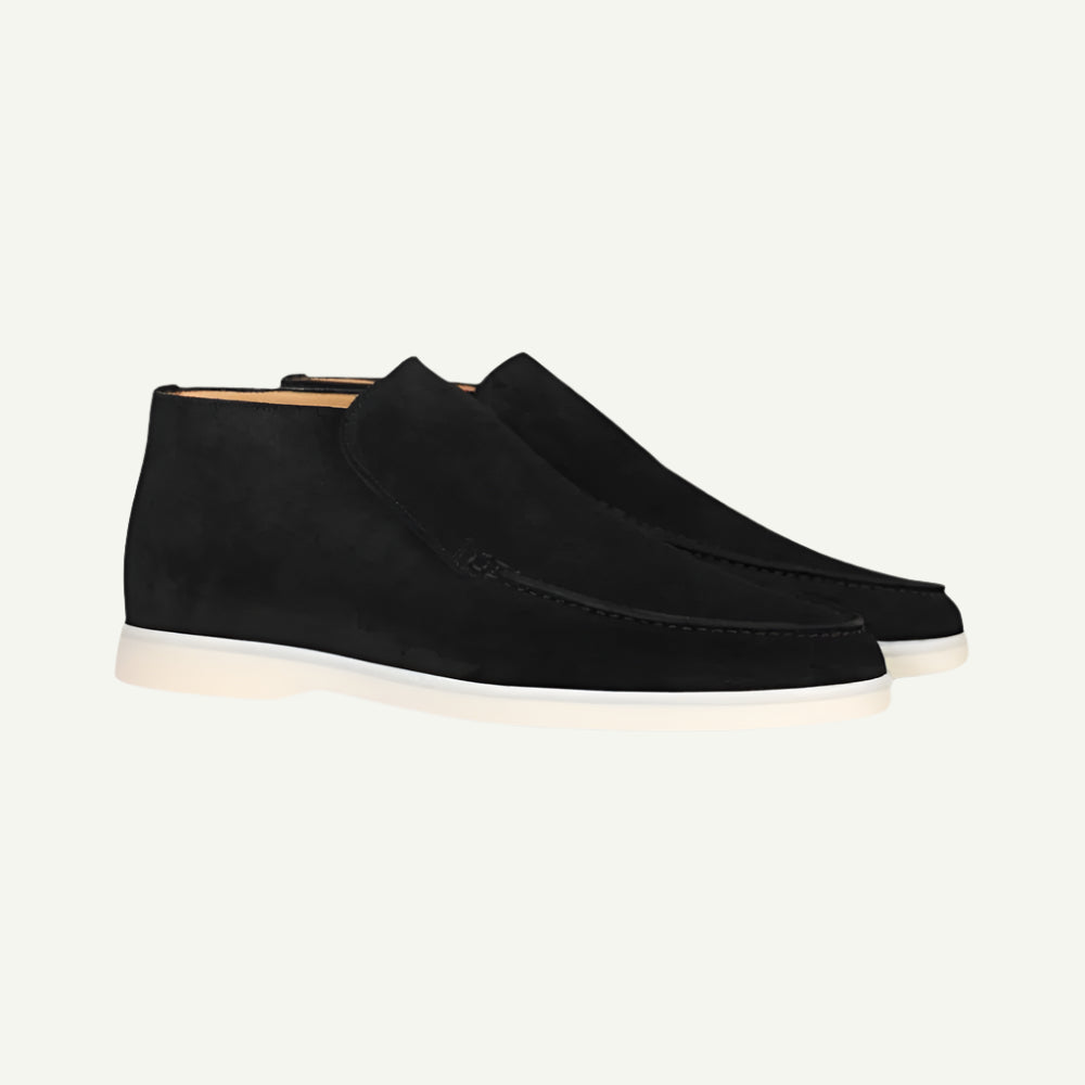 Variant image for Luxe Men's Suede Loafers - Classic Penny Design-56