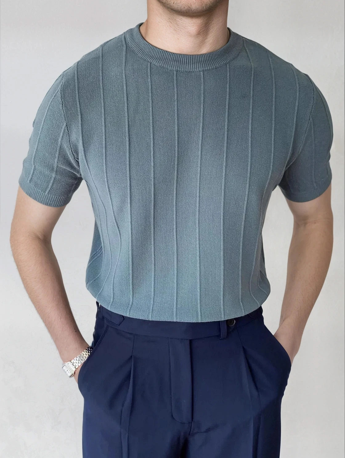 Echleo | Ashbury Elegance Men's Shirt - Stylish Casual Wear
