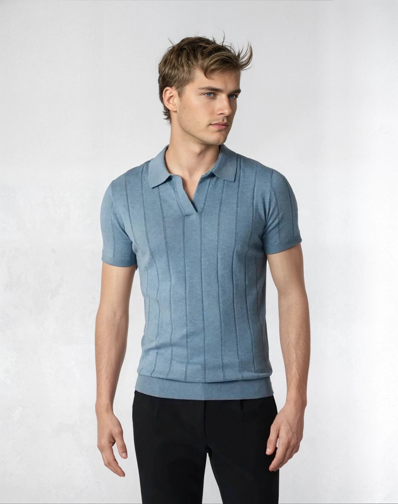 Modern Fit Polo Shirt - Lightweight Stretch-4