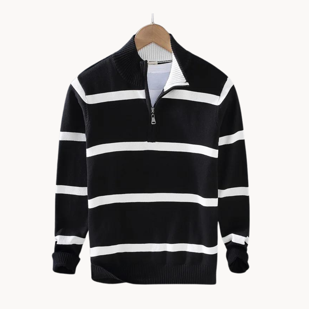 Elite Men's Quarter Zip Sweater-2
