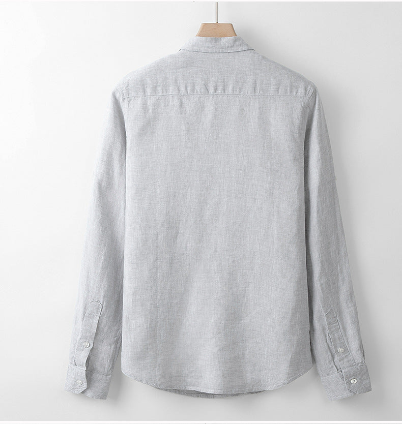 Coastal Breeze Lightweight Linen Shirt-5