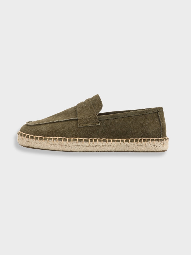 Variant image for Alberto Suede Women's Loafers - Chic Espadrille Style-25