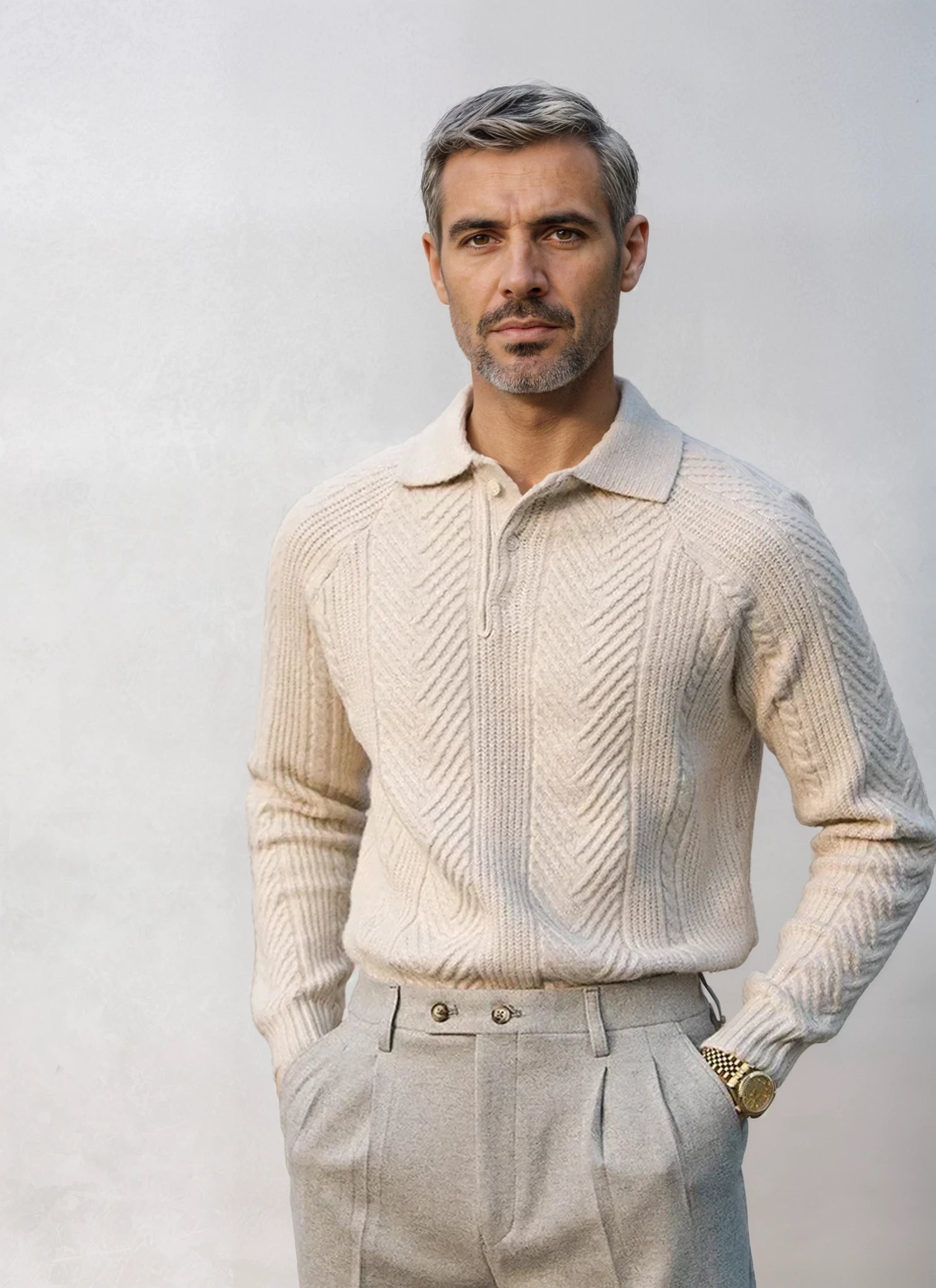 Nordic Wool Jumper for Men-1