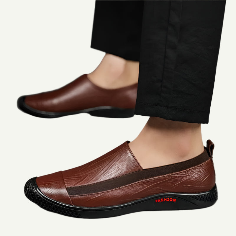 Stylish Brown Penny Loafers for Men-2