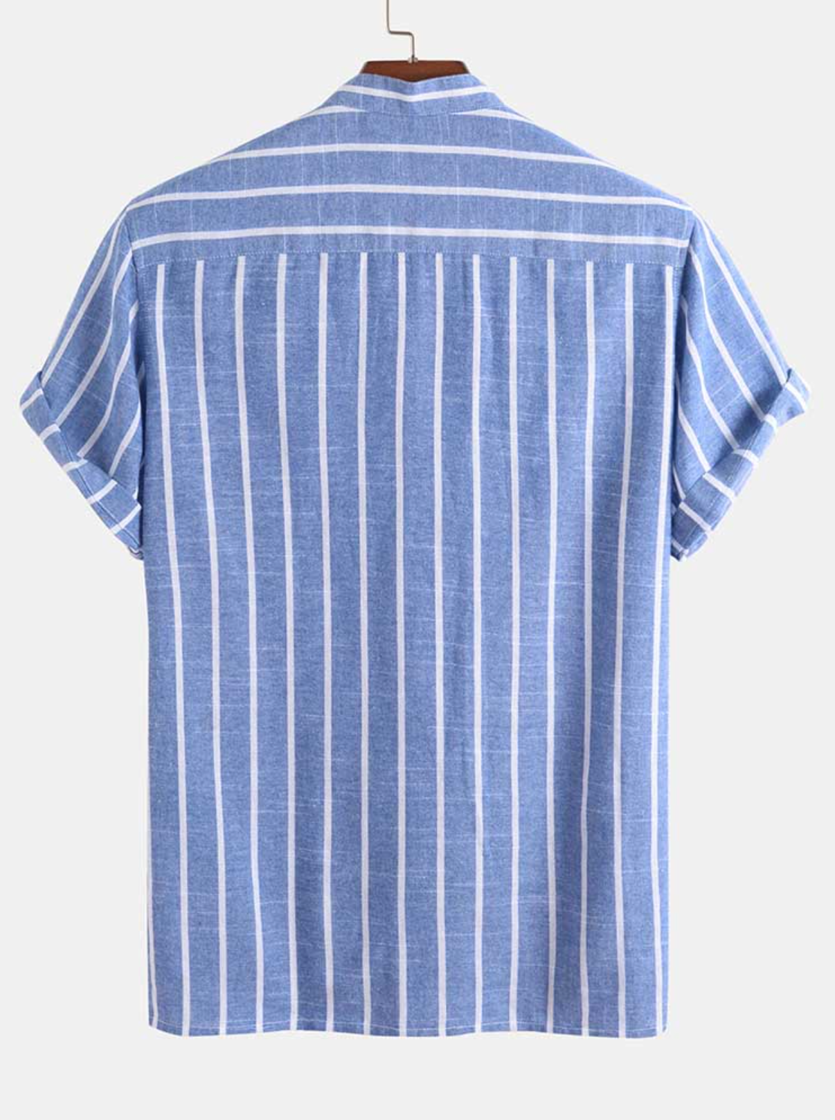 Pierre Men's Linen Shirt - Breathable Casual Dress Shirt-2