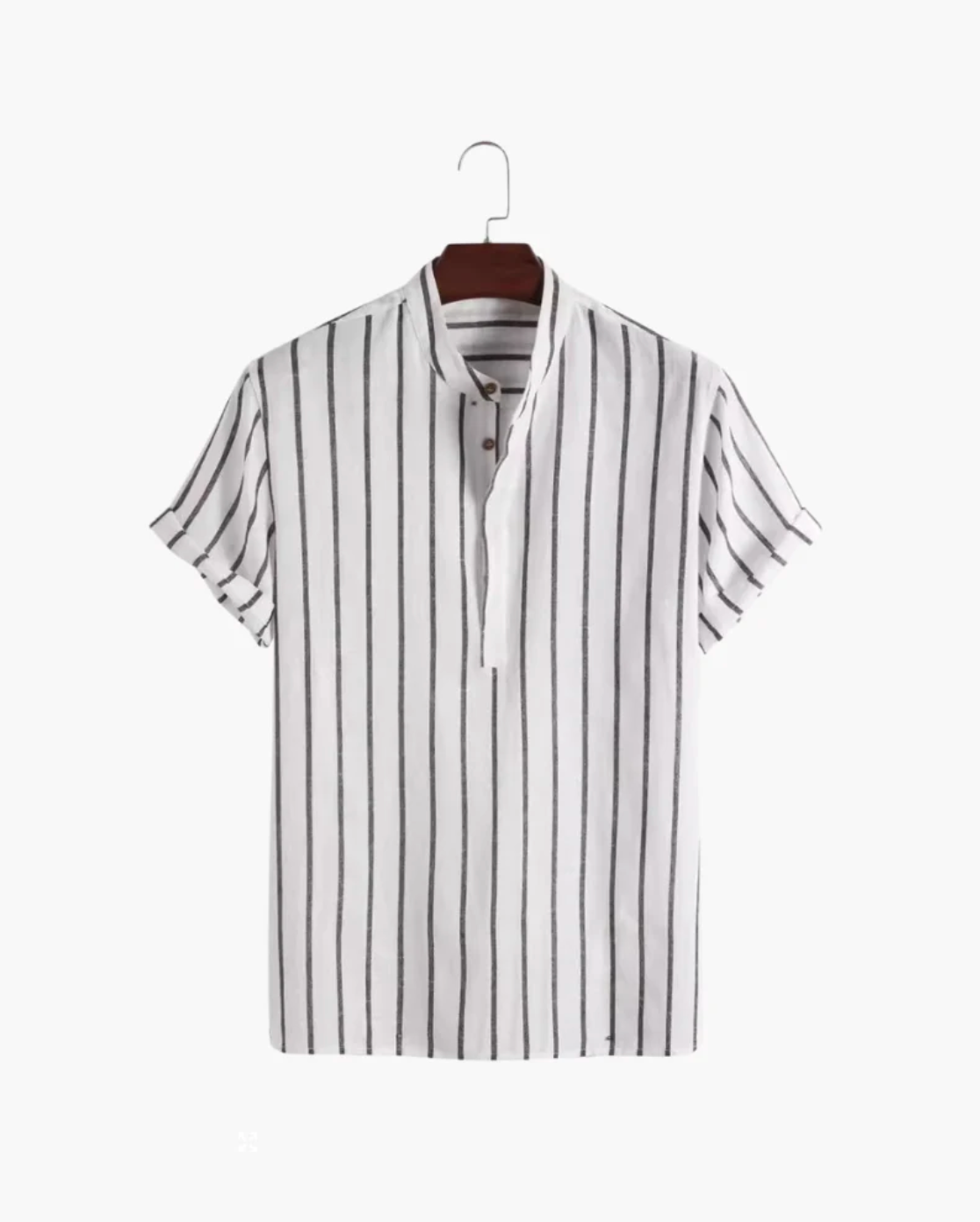 Pierre Men's Linen Shirt - Breathable Casual Dress Shirt-5