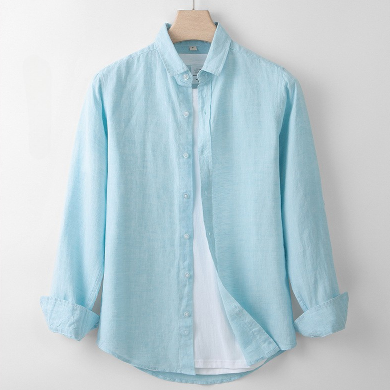 Variant image for Coastal Breeze Lightweight Linen Shirt-6