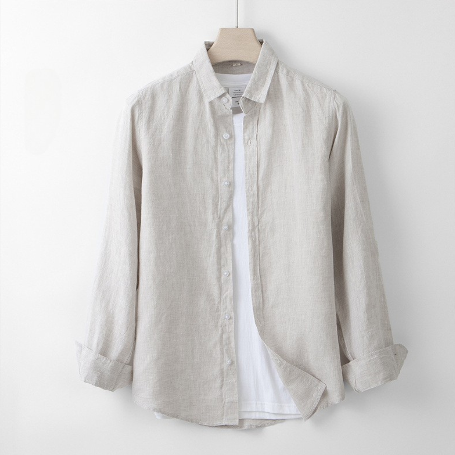 Variant image for Coastal Breeze Lightweight Linen Shirt-11