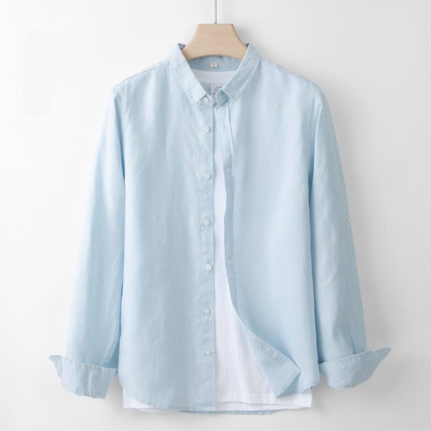 Variant image for Coastal Breeze Lightweight Linen Shirt-21