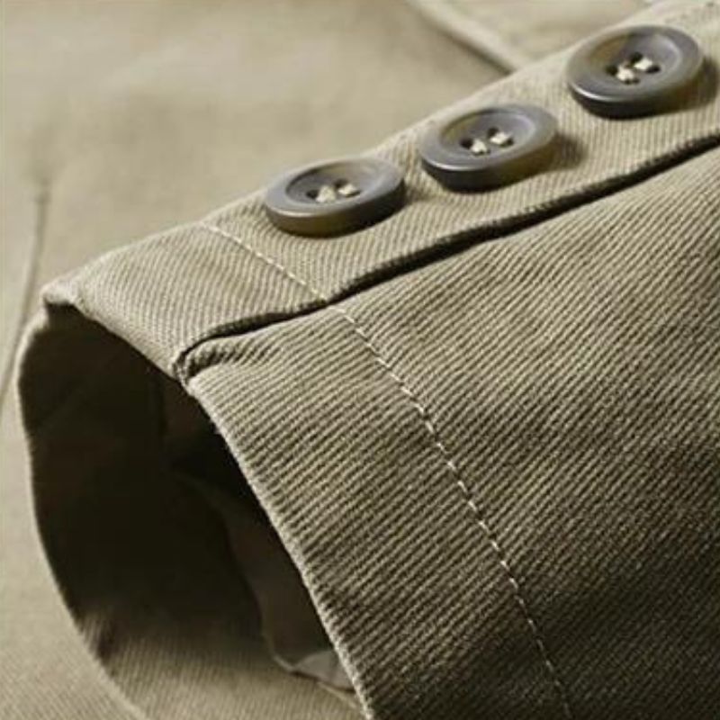 Urban Chic Men's Jacket - Stylish Cotton Coat for Casual & Semi-Formal Wear-6