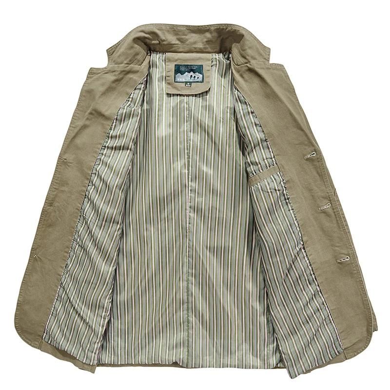 Urban Chic Men's Jacket - Stylish Cotton Coat for Casual & Semi-Formal Wear-4
