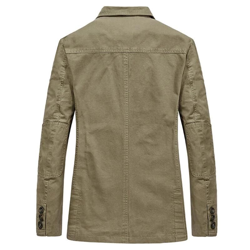 Urban Chic Men's Jacket - Stylish Cotton Coat for Casual & Semi-Formal Wear-5