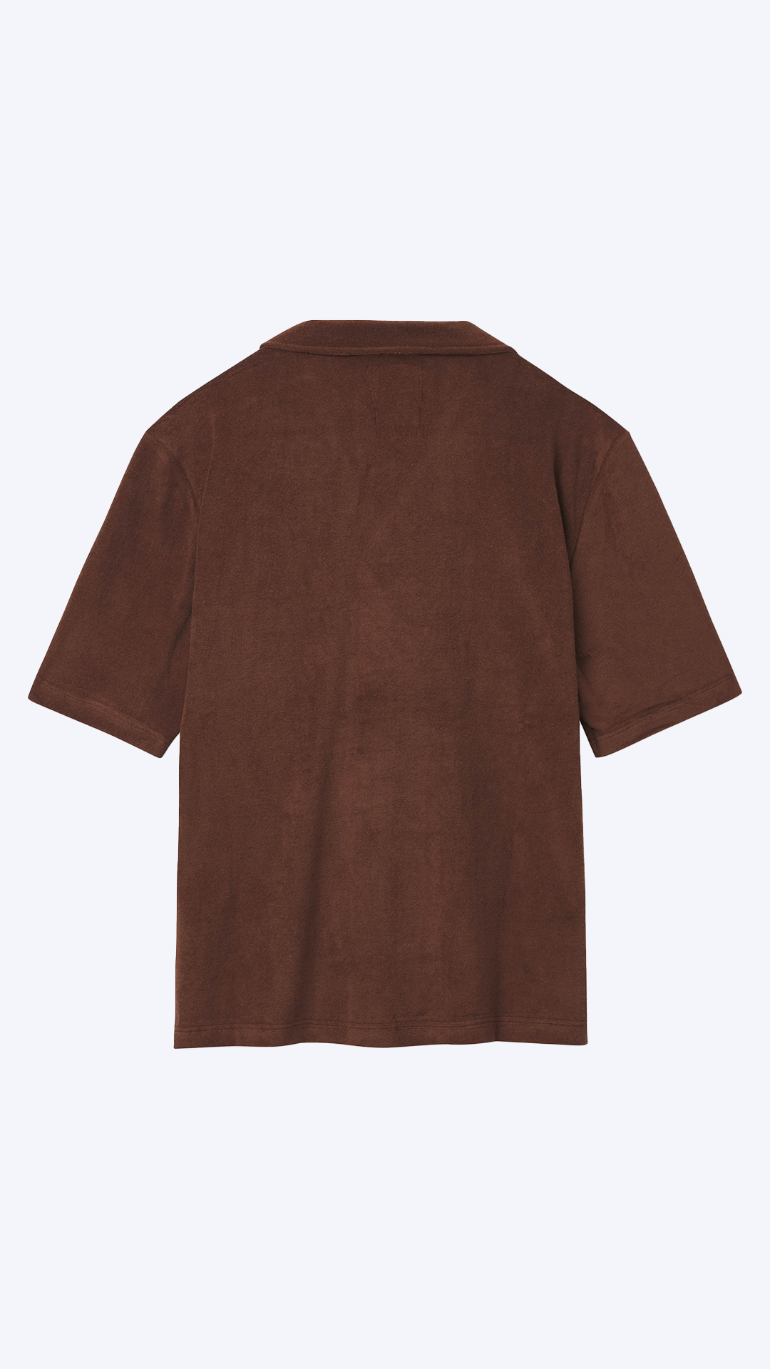 Coastal Comfort Men's Shirt - Relaxed Terry Design-2