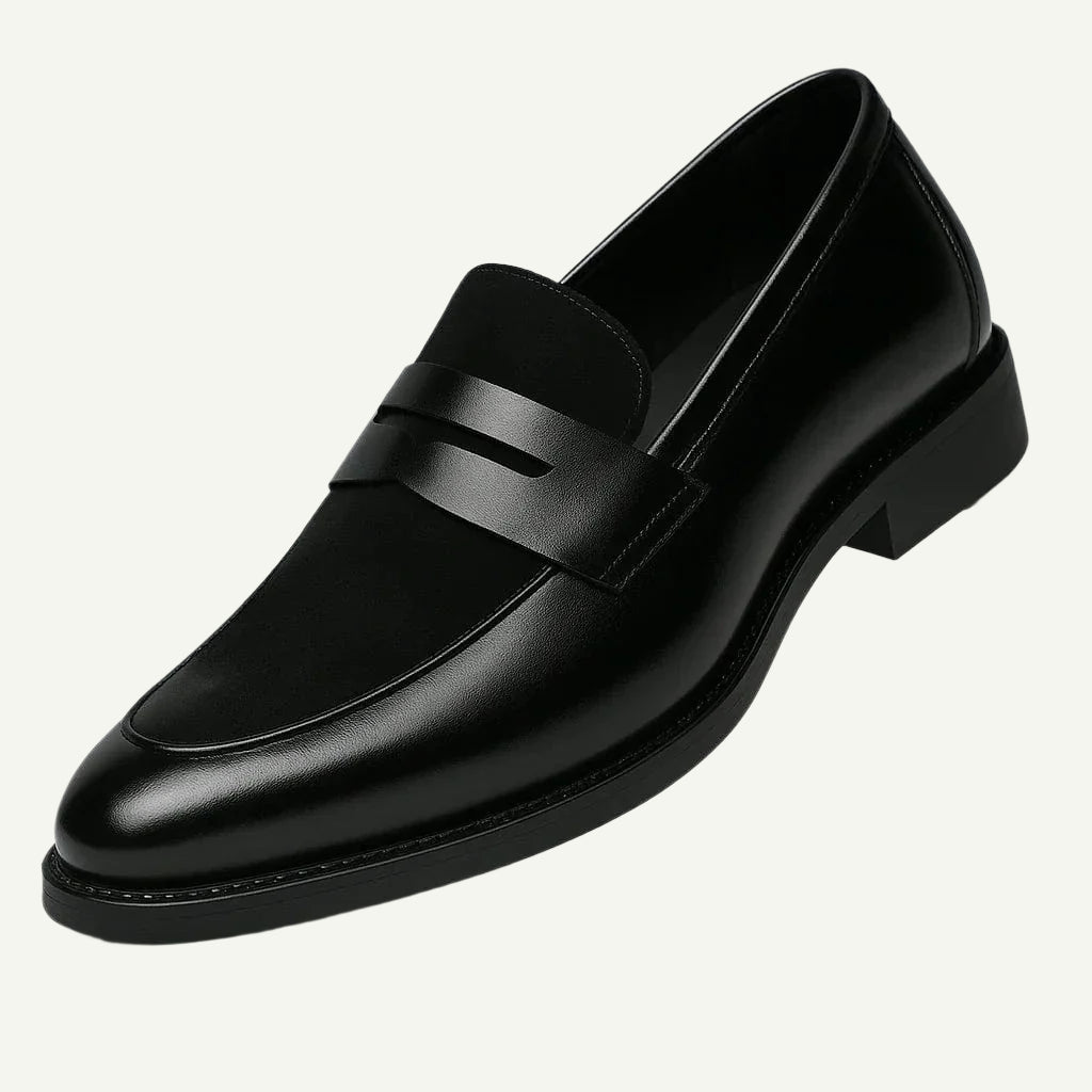 Variant image for Luxe Brown Penny Loafers for Men-23
