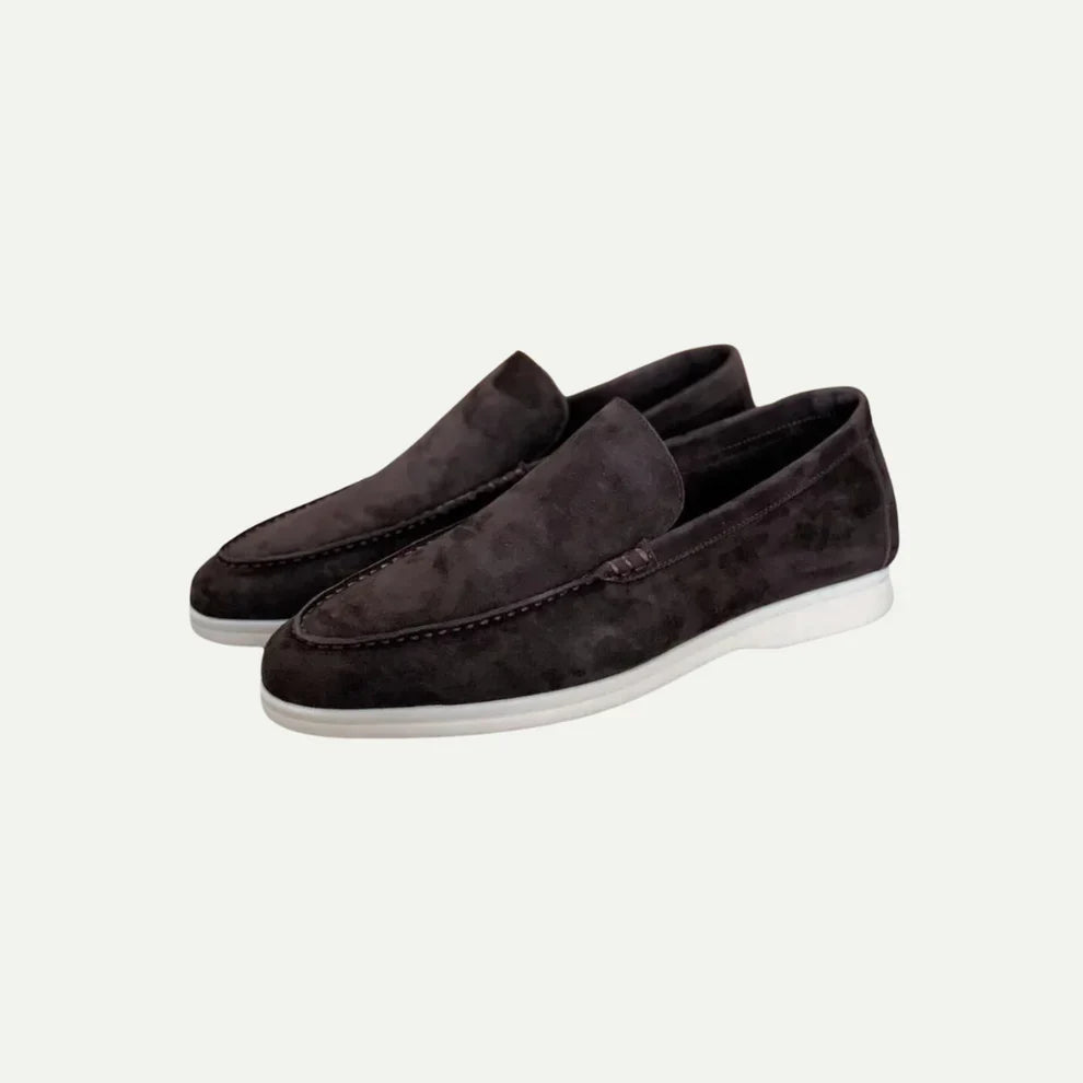 Luxe Faux Suede Men's Loafers-3
