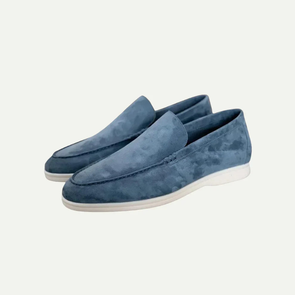 Luxe Faux Suede Men's Loafers-2