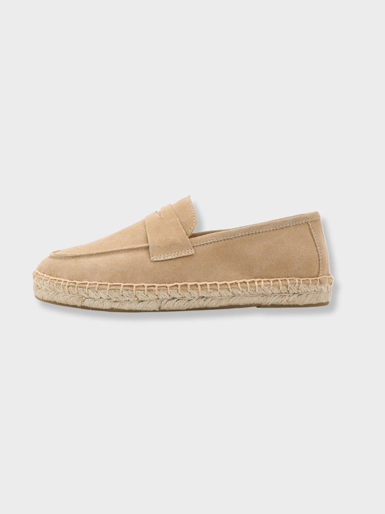 Variant image for Alberto Suede Women's Loafers - Chic Espadrille Style-13