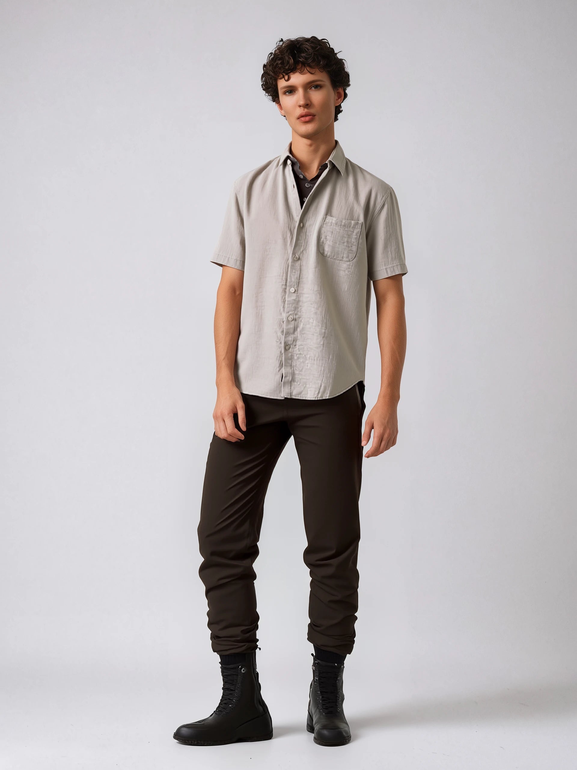 Echleo | Rico Men's Linen Summer Shirt