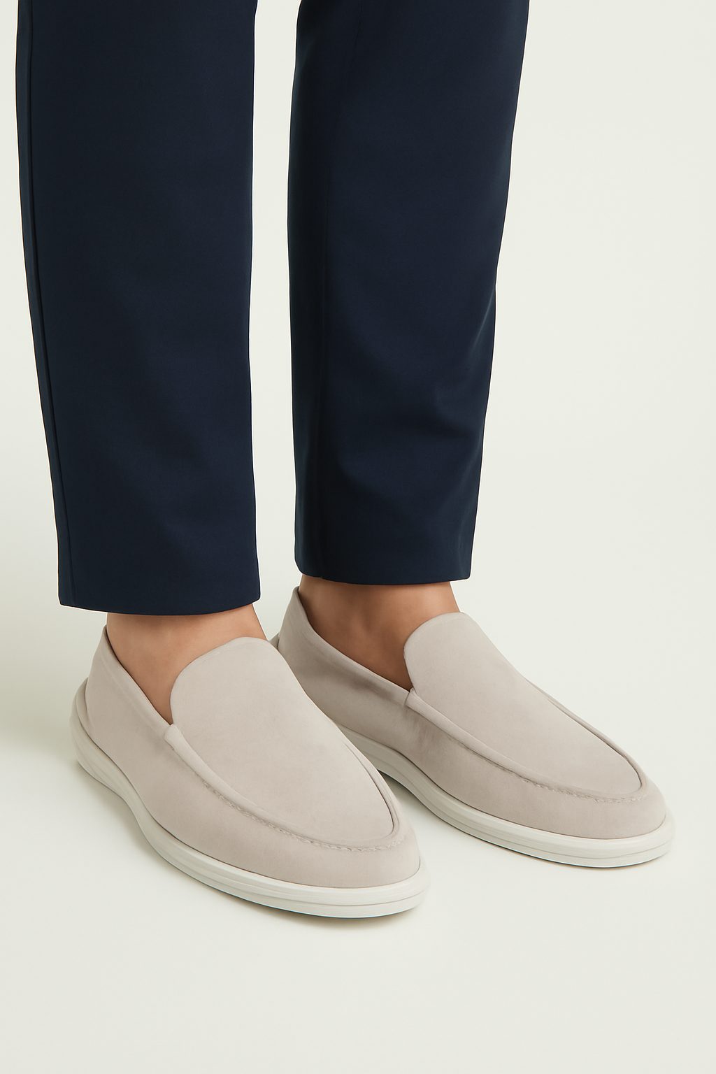 Echleo | Luxe Faux Suede Men's Loafers