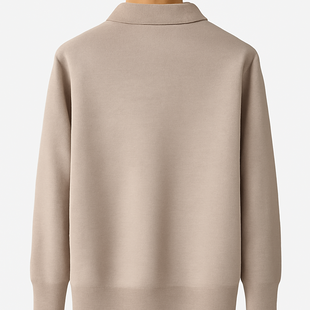 Echleo | Nico Luxe Long Sleeve Polo