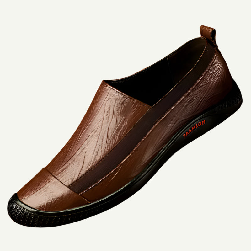 Stylish Brown Penny Loafers for Men-1