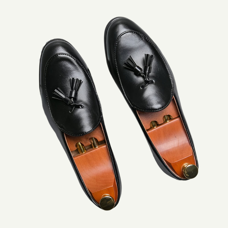 Luxe Italian Leather Mens Loafers-2