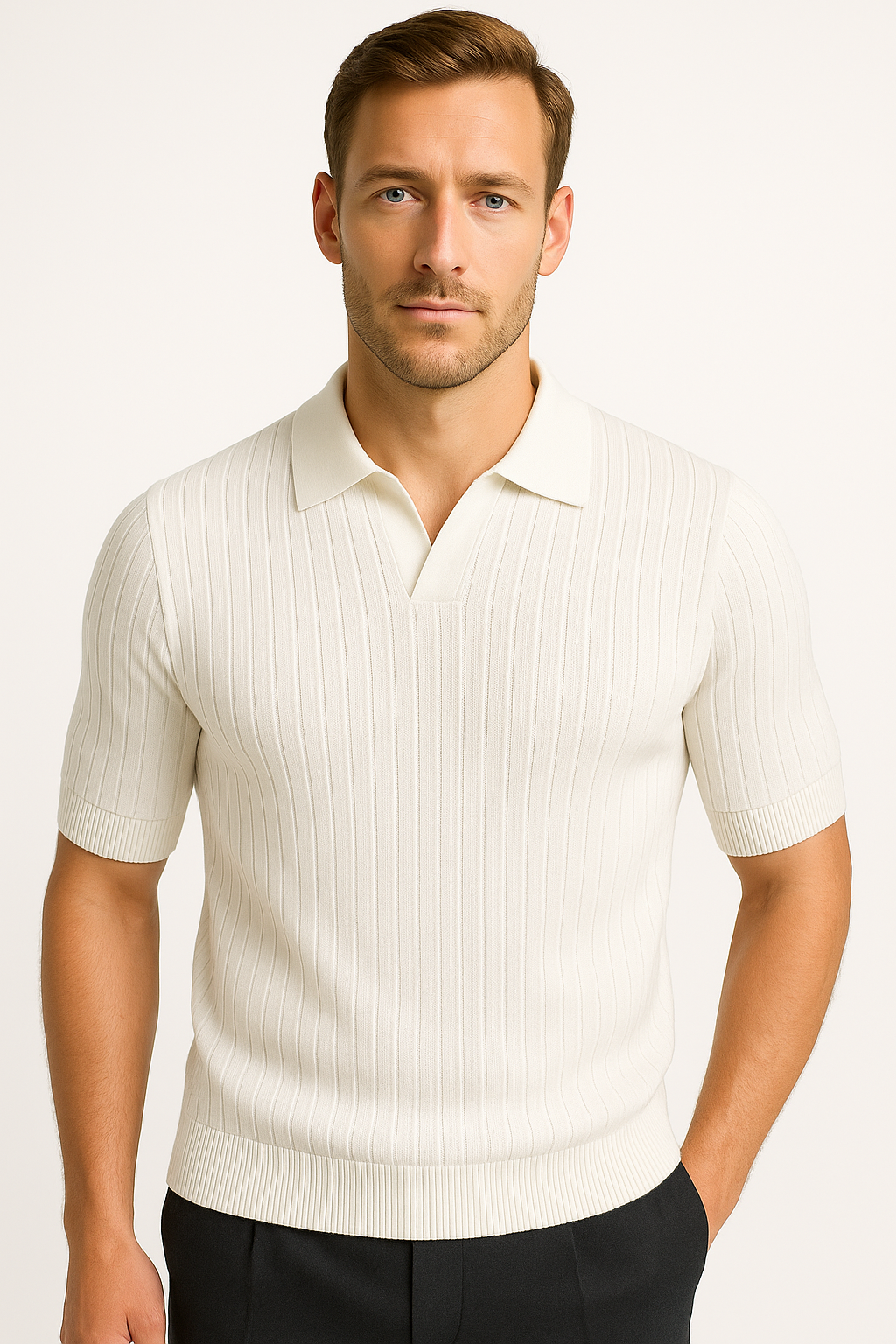 Echleo | Stylish Men's Golf Polo Shirt - Classic Cotton Blend