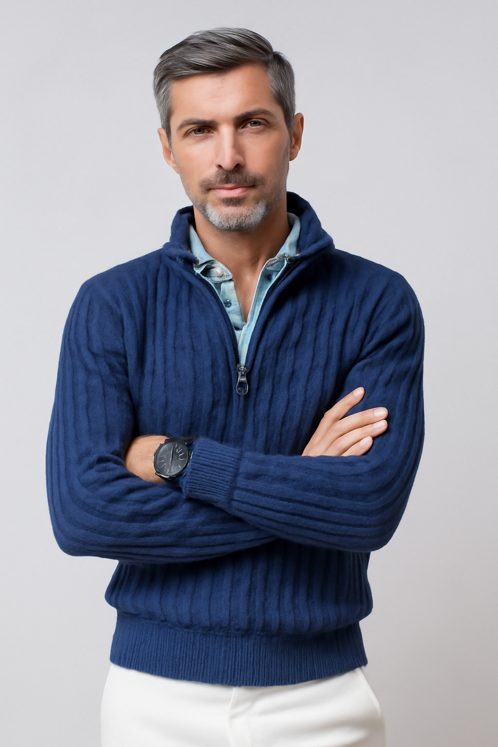Echleo | Winslow Cable Knit Men's Sweater